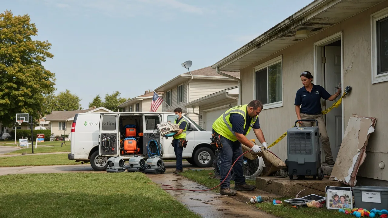 Water Damage Restoration in Kingsville, MO near me
